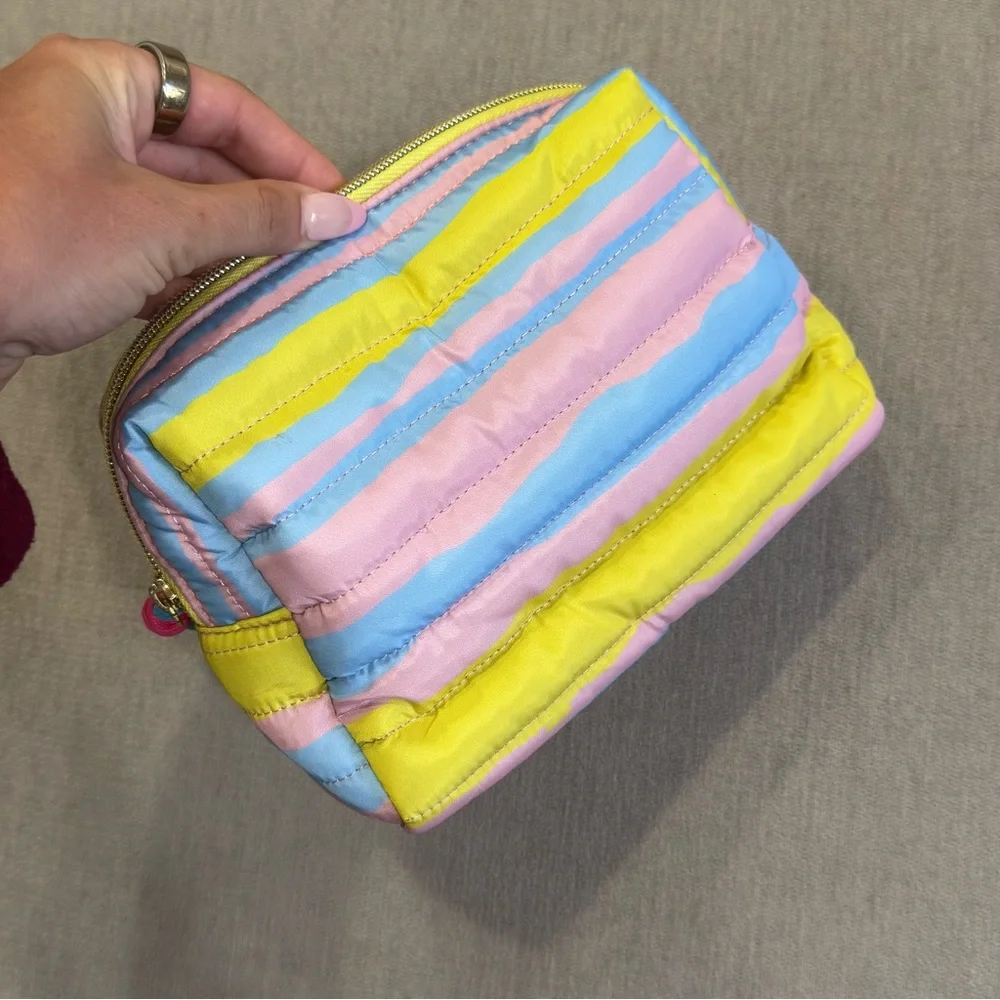 Pastel Colored Puffer Pouch